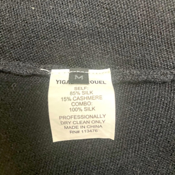 Yigal Azrouel White and Black Blouse - Picture 5 of 7